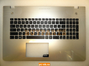 Верхняя часть корпуса (топкейс) с клавиатурой для ноутбука Asus N76VM 90R-NAL1K3J80Y
