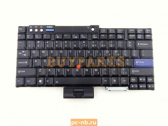 Клавиатура для ноутбука (US) Lenovo Thinkpad T60, T60p, T61, T61p, R60, R60e, R60i, R61, R61e, R61i, R400, R500, T400, T500, W500, W700 42T3273 (Английская)