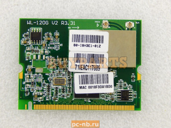 Модуль Wi-Fi Mini PCI WL-120g (V2) IEEE 802.11b/g 70-NIL1V1000