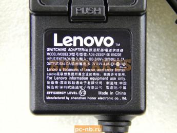Блок питания ADS-25SGP-06 для планшета Lenovo Miix 320-10ICR 5A10N38167
