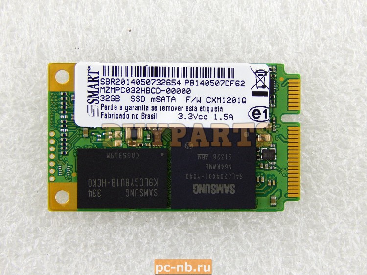 SSD CXM1201Q Smart 32GB mSATA MZMPC032HBCD 00000