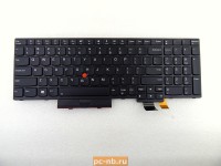 Клавиатура для ноутбука Lenovo ThinkPad T580, P52s 01HX219 (английская)