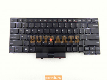Клавиатура для ноутбука (US) Lenovo ThinkPad Edge E330, E435, E335, E535, E430, E430c, E530 04W2520 (Английская)