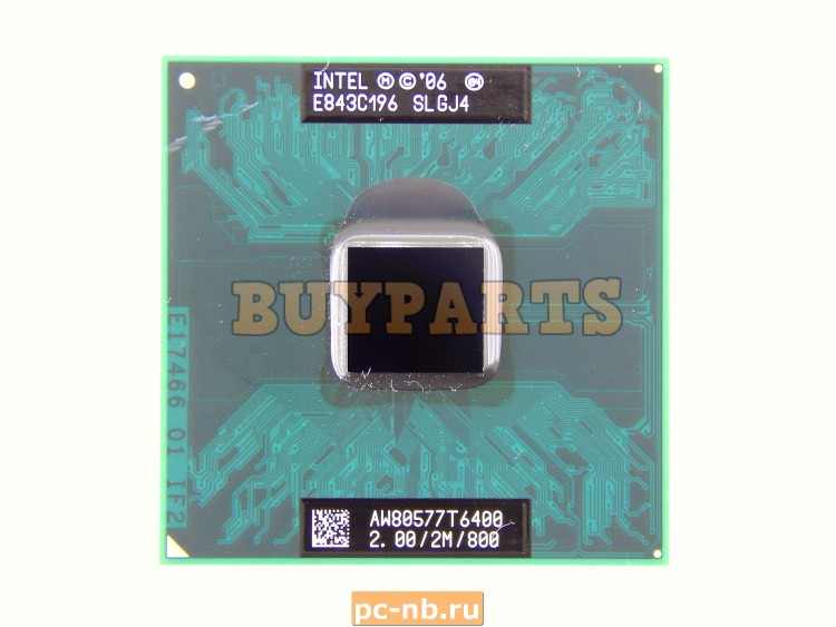 Процессор Intel® Core™2 Duo Processor T6400 SLGJ4