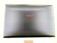 Крышка с шлейфом матрицы и петлями для ноутбука Asus N56JR, N56JK 90NB03Z3-R7A001