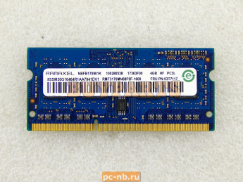 Оперативная память Ramaxel 4GB PC3L-1280 RMT3170MN68F9F-1600