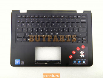 Топкейс с клавиатурой и с тачпадом для ноутбука Lenovo FLEX-3-1120, FLEX-3-1130, YOGA-300-11IBR, YOGA-300-11IBY 5CB0J08365