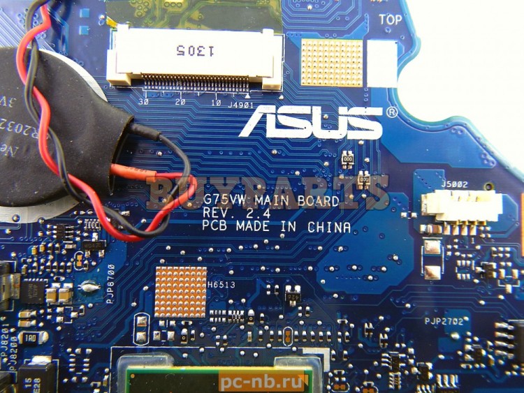 Asus g75vw motherboard online