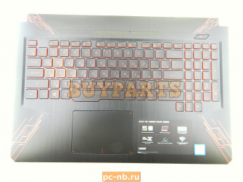 Топкейс с клавиатурой и тачпадом для ноутбука Asus FX504GD, FX504GM, FX504GE 90NR00J2-R31RU1