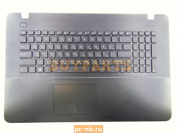 Топкейс с клавиатурой и тачпадом для ноутбука Asus X751BP, X751LD 90NB0EH1-R31RU0
