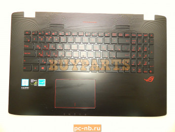 Топкейс с клавиатурой и тачпадом для ноутбука Asus GL752VW, GL752VL 90NB0A41-R31RU1