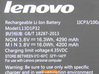 Аккумулятор L13D1P32 для планшета Lenovo S8-50, TAB3-8, TAB A8-50, A5500 5B19A4657T