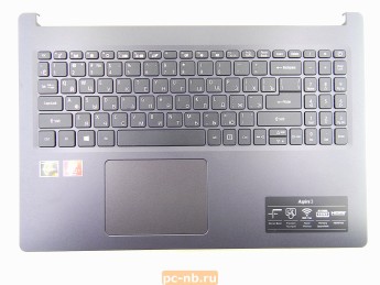 Топкейс с клавиатурой и тачпадом для ноутбука Acer Aspire 3 A315-23 TFQ3PZAUTATN