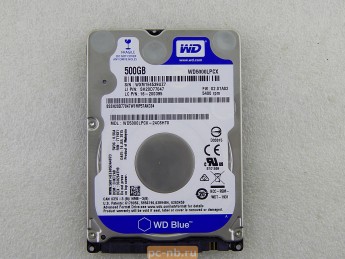 Жесткий диск Western Digital 2.5" 500 GB WD5000LPCX