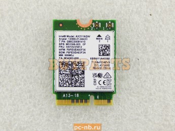 WiFi + BT модуль AX211NGW для ноутбука Lenovo 5W10V25812