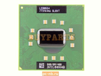 Процессор Intel® Celeron® M Processor ULV 800 МГц, 512K Cache, 400 MHz FSB SL8XT 