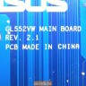 НЕИСПРАВНАЯ (scrap) Материнская плата для ноутбука Asus GL552VX 90NB0AW0-R02000