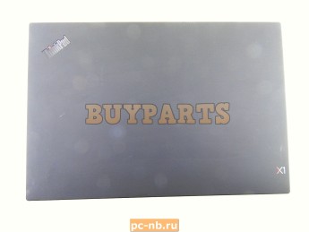 Крышка матрицы с петлями, шлейфом и камерой для ноутбука Lenovo X1 Extreme 2nd Gen 02XR063 