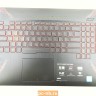 Топкейс с клавиатурой и тачпадом для ноутбука Asus FX504GD, FX504GM, FX504GE 90NR00J2-R31RU1