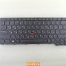 Клавиатура для ноутбука Lenovo ThinkPad X13 Gen 2, L13 Yoga Gen 3 5N21A21957